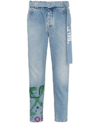 Off-White Spray Paint Logo Jeans