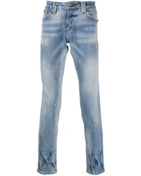 Philipp Plein Stonewashed Slim Fit Jeans