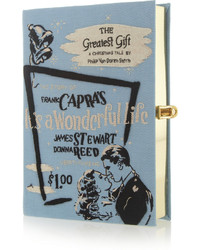 Olympia Le Tan Its A Wonderful Life Embroidered Clutch