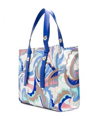 Emilio Pucci Abstract Print Tote Bag