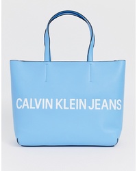 Calvin Klein Jeans Tote Bag With Logo
