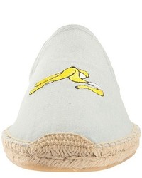 Soludos Banana Embroidered Smoking Slipper Slippers