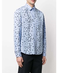 Kenzo Abstract Print Long Sleeve Shirt