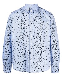 Kenzo Abstract Print Long Sleeve Shirt
