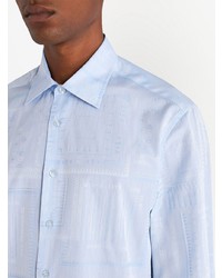 Etro Barcode Print Cotton Shirt