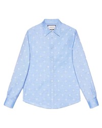 Gucci Bee Jacquard Oxford Duke Shirt