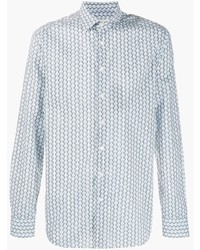 Etro Bird Print Long Sleeve Shirt