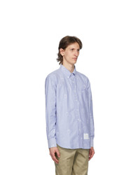 Thom Browne Blue Oxford Multi Ball Shirt