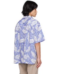 Wooyoungmi Blue Printed Shirt