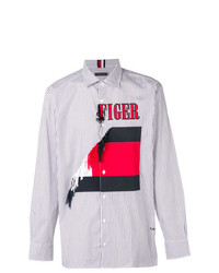 Hilfiger Collection Embroidered Striped Shirt