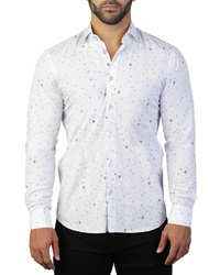 Maceoo Fibonacci Bea Regular Fit Cotton Sport Shirt