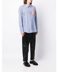 Doublet Graphic Print Button Up Shirt