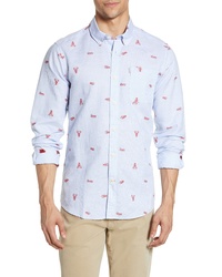 Barbour Lobster Tailored Fit Embroidered Shirt