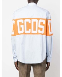 Gcds Logo Print Long Sleeve Shirt