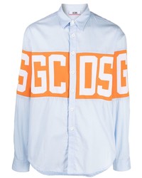 Gcds Logo Print Long Sleeve Shirt