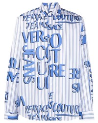 VERSACE JEANS COUTURE Logo Print Long Sleeved Shirt