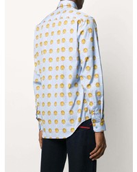 Versace Medusa Head Pattern Shirt