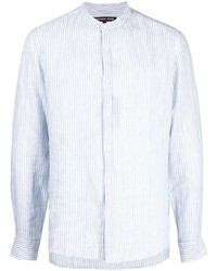 Michael Kors Michl Kors Stripe Print Linen Shirt