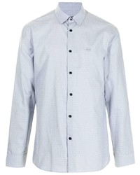 Armani Exchange Micro Dot Button Shirt