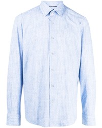 BOSS Micro Dot Long Sleeve Shirt