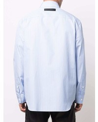 Versace Multi Way Stripe Print Tailored Shirt