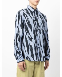 Kenzo Patterned Button Up Shirt