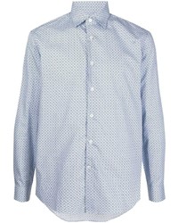 Salvatore Ferragamo Patterned Button Up Shirt