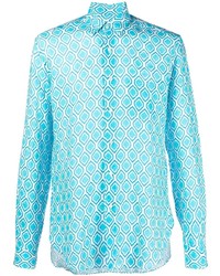 PENINSULA SWIMWEA R All Over Graphic Print Shirt