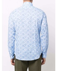 Fedeli Star Print Long Sleeve Shirt