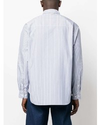 WTAPS Stripe Print Long Sleeve Shirt