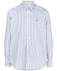 Leathersmith of London Stripe Print Pattern Shirt