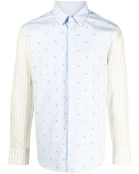 Viktor & Rolf Two Tone Button Up Shirt