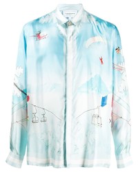 Casablanca Watercolour Print Shirt