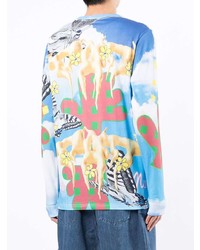 Perks And Mini Graphic Print Long Sleeve Top