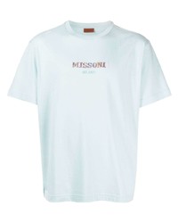 Missoni Logo Print Detail T Shirt