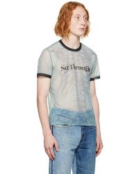 Doublet Blue See Through T Shirt