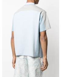 Jacquemus Bl Knitted Polo Shirt
