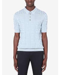 Dolce & Gabbana Jacquard Short Sleeve Polo Shirt