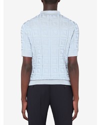 Dolce & Gabbana Jacquard Short Sleeve Polo Shirt