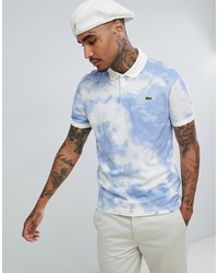 lacoste live Lacoste Lve Cloud Polo In Blue