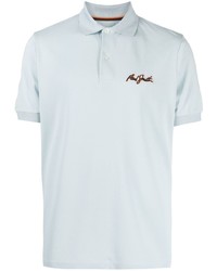 Paul Smith Logo Print Cotton Polo Shirt