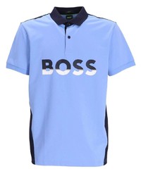 BOSS Logo Print Polo Shirt