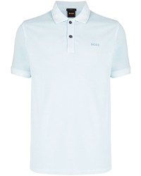 BOSS Logo Print Short Sleeve Polo Shirt
