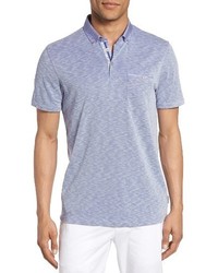 Ted Baker London Sogar Extra Trim Fit Print Polo