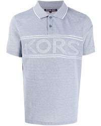 Michael Kors Michl Kors Logo Print Short Sleeved Polo Shirt