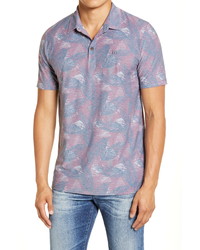 TravisMathew Saucey Regular Fit Tropical Short Sleeve Button Up Shirt