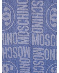 Moschino All Over Logo Print Scarf