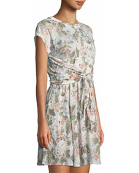 Rebecca Taylor Penelope Floral Jersey Dress