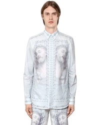 Givenchy Jesus Printed Cotton Poplin Shirt