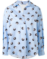Blumarine Polka Dot Print Shirt
